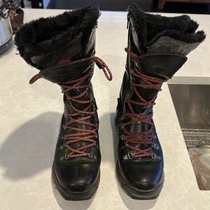 Merrell black lined winter boots